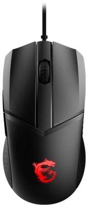 Мышь проводная CLUTCH GM41 LIGHTWEIGHT V2 черная MSI