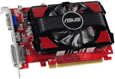 Видеокарта PCI-E AMD RadeOn R7 250 2048MB DDR3 ASUS [R7250-OC-2GD3]