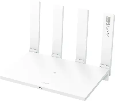 Роутер беспроводной Huawei WiFi AX3 WS7100 (53030ADU) AX3000 10/100/1000BASE-T белый