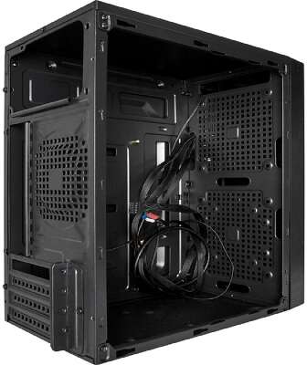 Exegate EX277807RUS Корпус Minitower BAA-104U Black, mATX, <без БП>, 2*USB+1*USB3.0, Audio