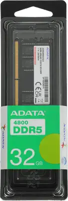 Память DDR5 32GB 4800MHz A-Data AD5S480032G-S RTL PC4-38400 CL40 SO-DIMM 262-pin 1.1В single rank Ret
