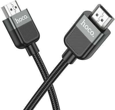 Кабель Hoco US09 ver2.0 HDMI (m) HDMI (m) 2м черный (пакет)