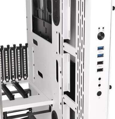 Корпус Thermaltake Core P3 TG Snow, белый, ATX, Без БП (CA-1G4-00M6WN-05)