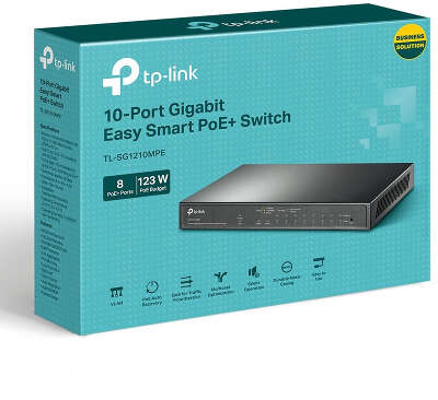 Коммутатор TP-LINK TL-SG1210MPE управляемый