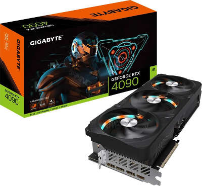 Видеокарта GIGABYTE NVIDIA nVidia GeForce RTX 4090 GAMING OC 24Gb DDR6X PCI-E HDMI, 3DP
