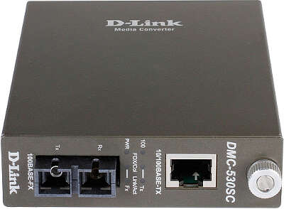 Медиаконвертер D-Link DMC-530SC 1x10/100Base-TX 1x100Base-FX SC SingleMode 30km