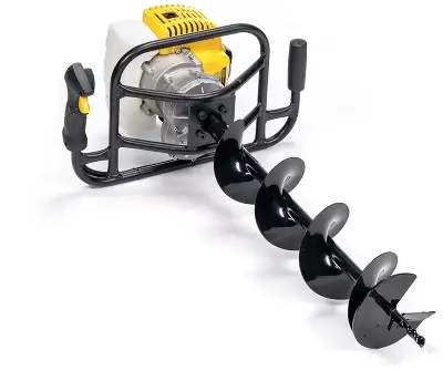 Мотобур Champion AG352 профес. 2-х такт. 1400Вт 1.9л.с. 51.7см3 8700об/мин