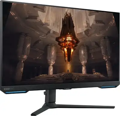 Монитор Samsung 32" Odyssey G7 S32BG700EUXEN черный IPS LED 16:9 HDMI M/M полуматовая HAS Piv 400cd 178гр/178гр 3840x2160 144Hz FreeSync Premium Pro DP 4K USB 8.3кг