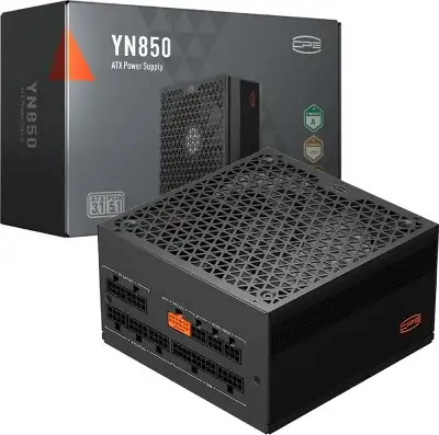 Блок питания PcCooler ATX 850W P5-YN850-G1F 80+ gold (20+4pin) APFC 135mm fan 9xSATA Cab Manag RTL
