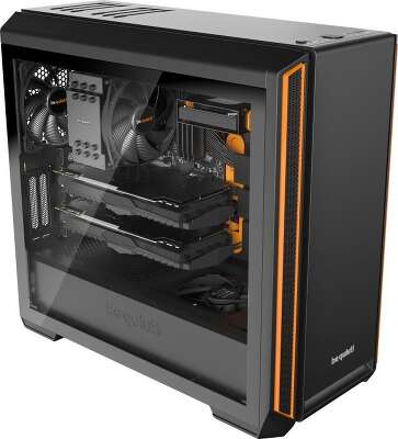 Корпус be quiet! SILENT BASE 601 WINDOW ORANGE, черный/оранжевый, EATX, Без БП (BGW25)