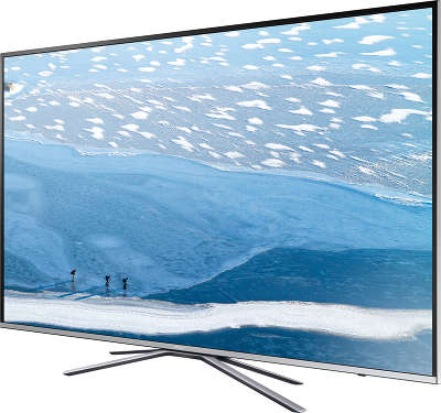 ЖК телевизор 40"/102см Samsung UE40KU6400U, серебристый, 4K UHD