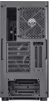 Корпус SilverStone SETA A1, черный/серебристый, ATX, Без БП (SST-SEA1SB-G)