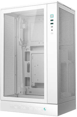 Корпус MiniTower Deepcool CH270 Digital White (mATX, без БП, 2xUSB Type-A + USB Type-C) (R-CH270-WHNDM0-G-1)