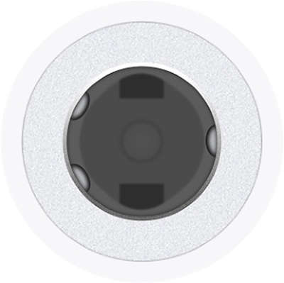 Адаптер Apple Lightning to 3.5 mm Headphone Jack Adapter [MMX62ZM/A]