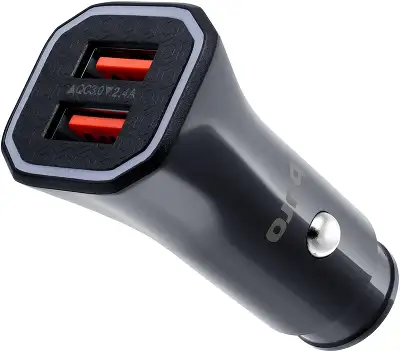 Автомобильное зар./устр. Buro BUCG1 15.5W 3.1A 2xUSB универсальное черный (BUCG15S200BK)