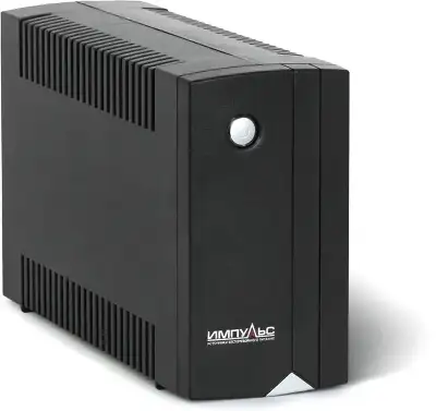 Источник бесперебойного питания Импульс Юниор 650 360Вт 650ВА черный