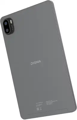 Планшет Digma Optima 8430E 4G T606 (1.6) RAM4Gb ROM64Gb 8" IPS 1280x800 4G Android 14 серый 5Mpix 2Mpix BT WiFi microSD 128Gb 4000mAh