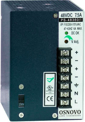 Блок питания AC/DC Osnovo PS-48360/I