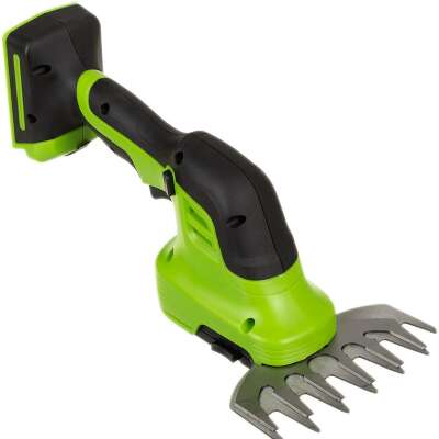 Кусторез/ножницы для травы Greenworks G24SHTаккум. (1600607)