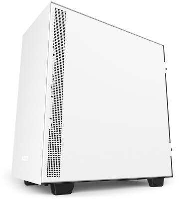 Корпус NZXT H510i White/black, белый/черный, ATX, Без БП (CA-H510I-W1)
