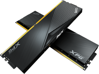 Оперативная память ADATA LANCER DDR5 DIMM 32GB 6400MHz 2*16GB 32-39-39 1.4V BLACK DUAL COLOR BOX