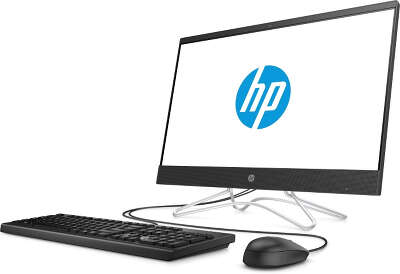 Моноблок HP All-in-One 200 G3 21.5" FHD Silver J5005/4/1000/Multi/WF/BT/Cam/Kb+Mouse/W10Pro,черный (4YW27ES)