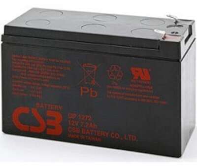 CSB Батарея GP1272 (12V 7.2Ah F2)