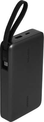 Внешний аккумулятор UGREEN PB551 (55992B) 145W Power Bank 20000mAh USB-C&USB-A со встроенным кабелем USB-C. Цвет: серый космос