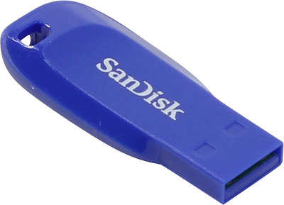 Модуль памяти USB2.0 Sandisk Cruzer Blade 64 Гб, Blue [SDCZ50C-064G-B35BE]