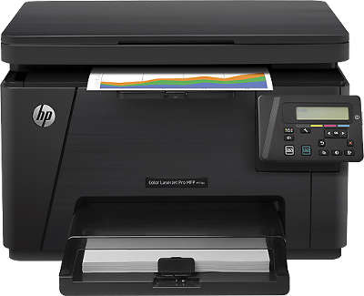 Принтер/копир/сканер HP CF547A LaserJet Pro MFP M176n, цветной