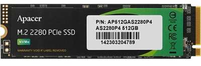 Apacer SSD M.2 512GB AS2280 AP512GAS2280P4-1