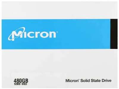 Твердотельный накопитель 2.5" SATA3 480Gb Micron 5300 MAX (MTFDDAK480TDT-1AW1ZABYY) (SSD) OEM
