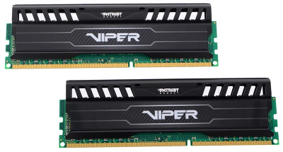 Оперативная память Patriot Viper 3 DDR3 DIMM 16GB 1600MHz KIT 2*8GB CL10 10-10-10-27 1.5V