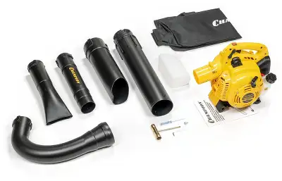 Воздуходувка-измельчитель Champion GBV327S 700Вт желтый/черный