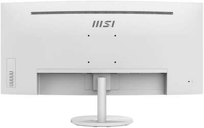 Монитор MSI PRO MP341CQW 34" White (VA, 3440x1440, HDMI+HDMI+DP, 1 ms, 178°/178°, 300 cd/m, 3000:1 (100M:1), 100Hz, MM, Curved)