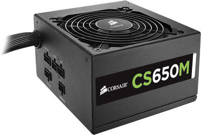 Блок питания 650W Corsair CS650M [CP-9020077-EU] модульный, 80+ Gold