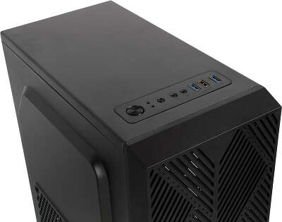 Корпус ACCORD ACC-CL297B, черный, ATX, Без БП (ACC-CL297B)