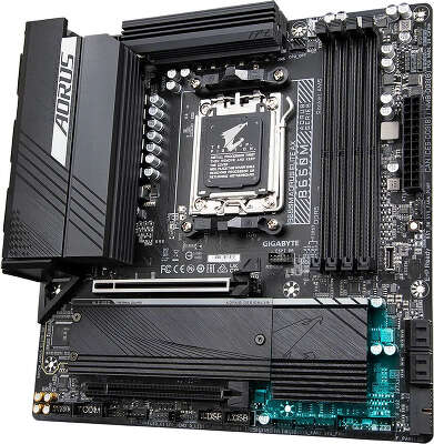 Материнская плата mATX LGAAM5 GIGABYTE B650M AORUS ELITE AX