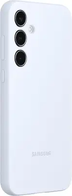 Чехол (клип-кейс) Samsung для Samsung Galaxy A35 Silicone Case A35 светло-голубой (EF-PA356TLEGRU)
