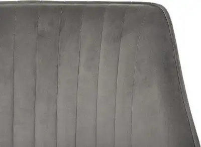 Стул для дома Бюрократ CH-K5 т.серый Holland 18 металл черный на ножках (CH-K5_1/HL18)