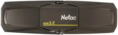 Модуль памяти USB3.2+Type-C Netac US5 256 Гб черный (Solid State Flash Drive) [NT03US5C-256G-32TA]