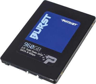 Твердотельный накопитель SATA3 960Gb [PBU960GS25SSDR] (SSD) Patriot BURST