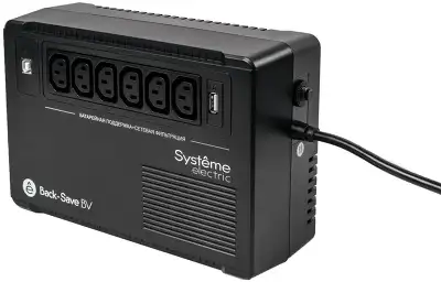 Источник бесперебойного питания Systeme Electriс BV BVSE800I 480Вт 800ВА черный
