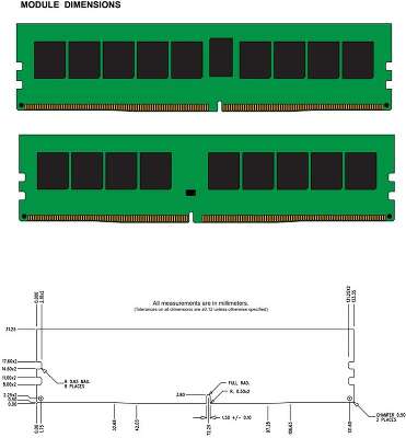 Модуль памяти DDR4 RDIMM 16Gb DDR2666 Kingston (KSM26RD8/16MRR)