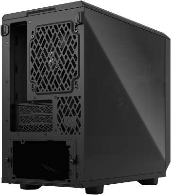 Корпус Fractal Design Meshify 2 Nano Black TG Dark Tint, черный, Mini-ITX, Без БП (FD-C-MES2N-01)