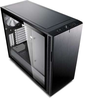Корпус Fractal Design Define R6 TG, черный, ATX, Без БП (FD-CA-DEF-R6-BK-TG)