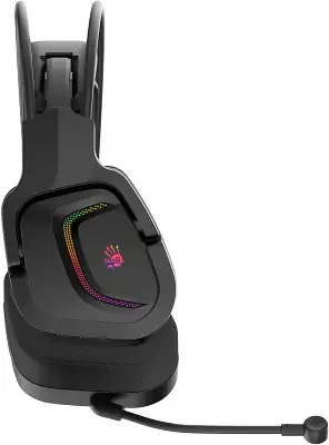 Наушники с микрофоном A4Tech Bloody MR575 черный 1.5м мониторные BT/Radio оголовье (MR575)