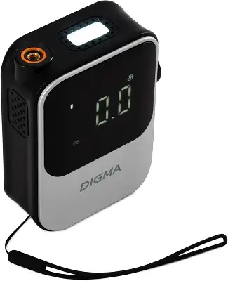 Автомобильный компрессор Digma QBK-120G шланг 0.2м