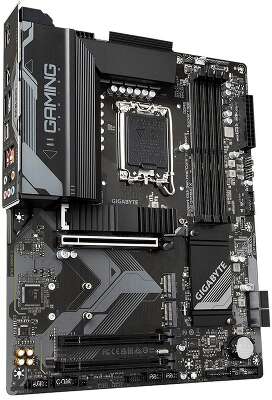 Материнская плата Gigabyte B760 GAMING X, Socket 1700, Intel®B760, 4xDDR5-4800, HDMI+DP, 3xPCI-Ex16, 4xSATA3(RAID 0/1/5/10), 3xM.2, 8Ch Audio, 2.5GLan, (4+4)xUSB2.0, (3+2)xUSB3.2, (1+1)xUSB3.2 Type-C™, ATX, RTL