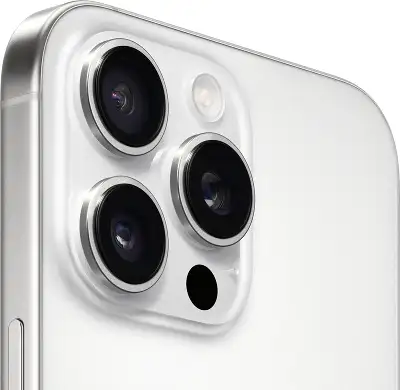 Смартфон Apple A3297 iPhone 16 Pro Max 256Gb белый титан моноблок 3G 4G 2Sim 6.9" 1320x2868 iOS 18 48Mpix 802.11 a/b/g/n/ac/ax/be NFC GPS Protect
